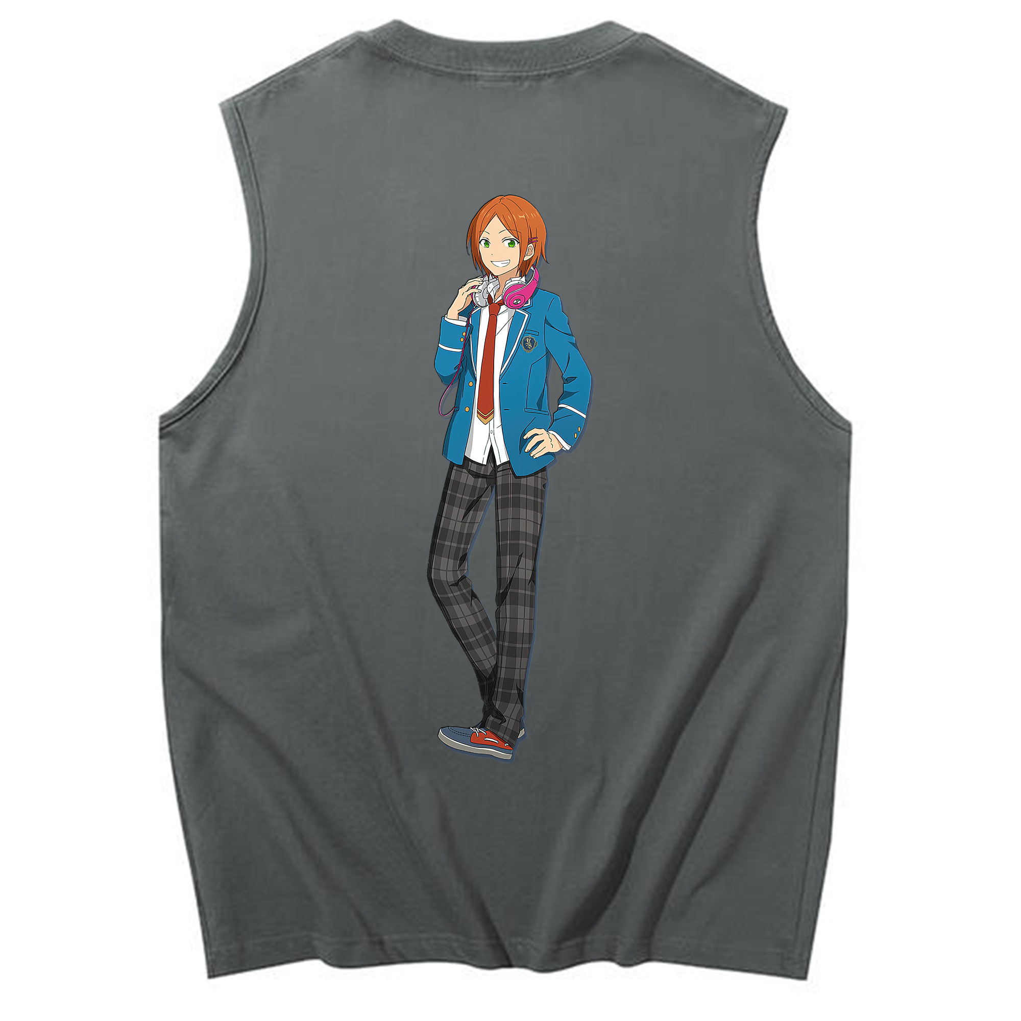 （画像用） あんさんぶるスターズ! Ensemble Stars コットン100％タンクトップ（背面プリント）